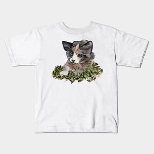 Cute little kitty Kids T-Shirt